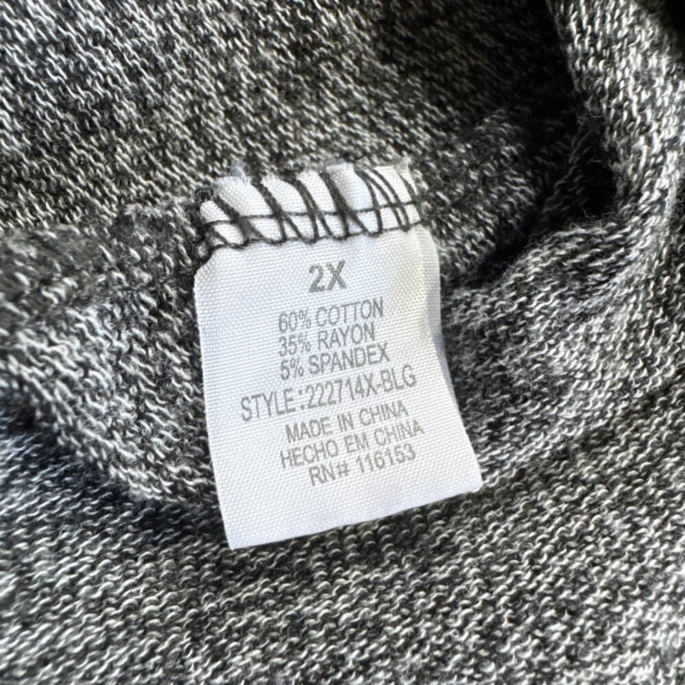 Women's 2XL Shirt POOF New York Long Sleeve Crewneck (stretchy) - Picture 9 of 10